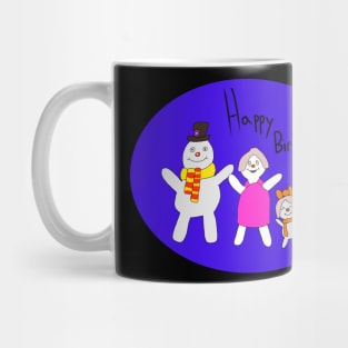 frosty family Mug